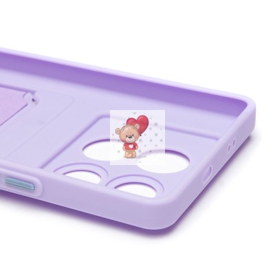 Чехол-накладка для Infinix Note 40 5G (светло-фиолетовый) - SC337 с картхолдером Чехол-накладка для Infinix Note 40 5G (светло-фиолетовый) - SC337 с картхолдером