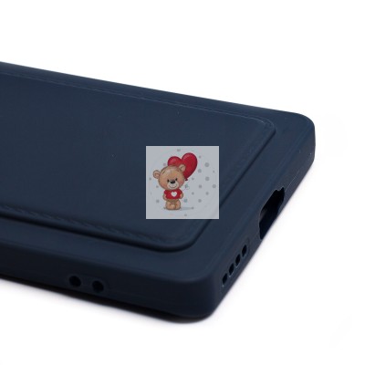 Чехол-накладка для Infinix Note 40 Pro 4G (темно-синий) - SC337 с картхолдером Чехол-накладка для Infinix Note 40 Pro 4G (темно-синий) - SC337 с картхолдером