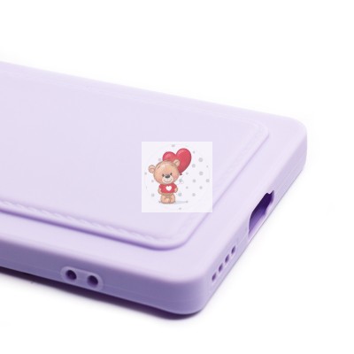 Чехол-накладка для Infinix Note 40 Pro 4G (светло-фиолетовый) - SC337 с картхолдером Чехол-накладка для Infinix Note 40 Pro 4G (светло-фиолетовый) - SC337 с картхолдером