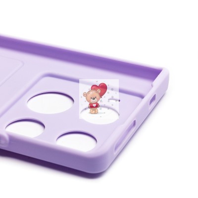 Чехол-накладка для Infinix Note 40 Pro 4G (светло-фиолетовый) - SC337 с картхолдером Чехол-накладка для Infinix Note 40 Pro 4G (светло-фиолетовый) - SC337 с картхолдером