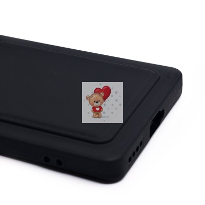 Чехол-накладка для Infinix Note 40 Pro+ 5G (черный) - SC337 с картхолдером