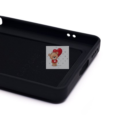 Чехол-накладка для Infinix Note 40 (черный) - SC337 с картхолдером Чехол-накладка для Infinix Note 40 (черный) - SC337 с картхолдером