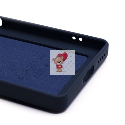 Чехол-накладка для Infinix Note 40 (темно-синий) - SC337 с картхолдером Чехол-накладка для Infinix Note 40 (темно-синий) - SC337 с картхолдером