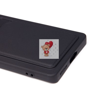 Чехол-накладка для Infinix Zero 40 4G (черный) - SC337 с картхолдером Чехол-накладка для Infinix Zero 40 4G (черный) - SC337 с картхолдером