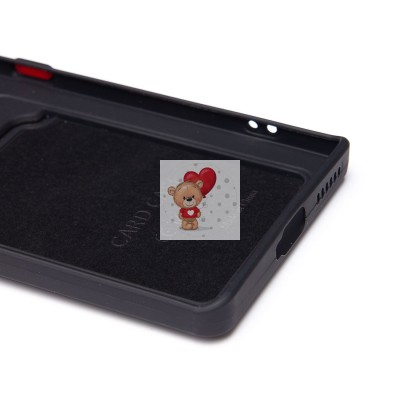 Чехол-накладка для Infinix Zero 40 4G (черный) - SC337 с картхолдером Чехол-накладка для Infinix Zero 40 4G (черный) - SC337 с картхолдером