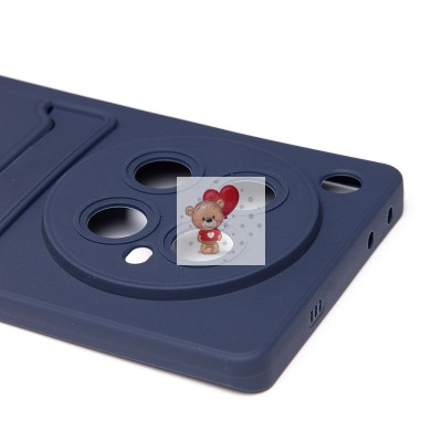 Чехол-накладка для Infinix Zero 40 4G (темно-синий) - SC337 с картхолдером Чехол-накладка для Infinix Zero 40 4G (темно-синий) - SC337 с картхолдером