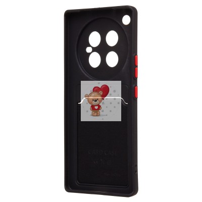 Чехол-накладка для Infinix Zero 40 5G (черный) - SC337 с картхолдером Чехол-накладка для Infinix Zero 40 5G (черный) - SC337 с картхолдером