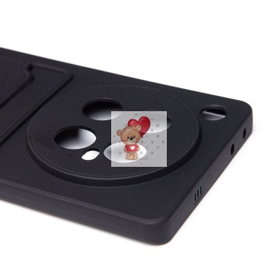 Чехол-накладка для Infinix Zero 40 5G (черный) - SC337 с картхолдером Чехол-накладка для Infinix Zero 40 5G (черный) - SC337 с картхолдером