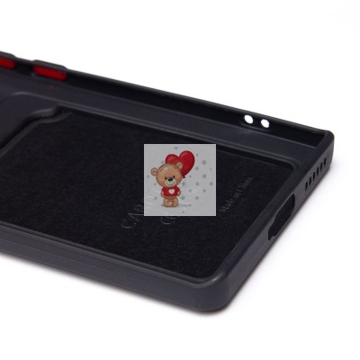 Чехол-накладка для Infinix Zero 40 5G (черный) - SC337 с картхолдером Чехол-накладка для Infinix Zero 40 5G (черный) - SC337 с картхолдером