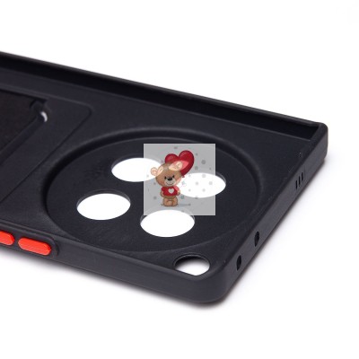 Чехол-накладка для Infinix Zero 40 5G (черный) - SC337 с картхолдером Чехол-накладка для Infinix Zero 40 5G (черный) - SC337 с картхолдером