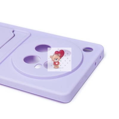 Чехол-накладка для Infinix Zero 40 5G (светло-фиолетовый) - SC337 с картхолдером Чехол-накладка для Infinix Zero 40 5G (светло-фиолетовый) - SC337 с картхолдером