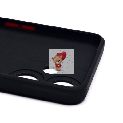 Чехол-накладка для OPPO A59 5G (черный) - SC337 с картхолдером