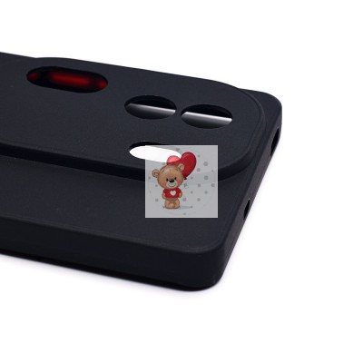 Чехол-накладка для OPPO Reno 11 Pro (черный) - SC337 с картхолдером Чехол-накладка для OPPO Reno 11 Pro (черный) - SC337 с картхолдером