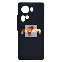 Чехол-накладка для OPPO Reno 11 (черный) - SC337 с картхолдером Чехол-накладка для OPPO Reno 11 (черный) - SC337 с картхолдером