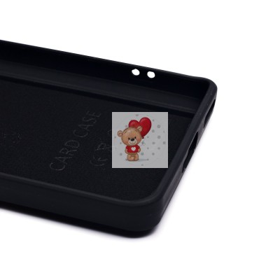 Чехол-накладка для OPPO Reno 11 (черный) - SC337 с картхолдером Чехол-накладка для OPPO Reno 11 (черный) - SC337 с картхолдером