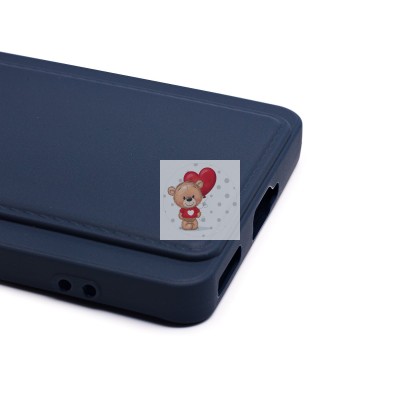 Чехол-накладка для OPPO Reno 11 (темно-синий) - SC337 с картхолдером Чехол-накладка для OPPO Reno 11 (темно-синий) - SC337 с картхолдером