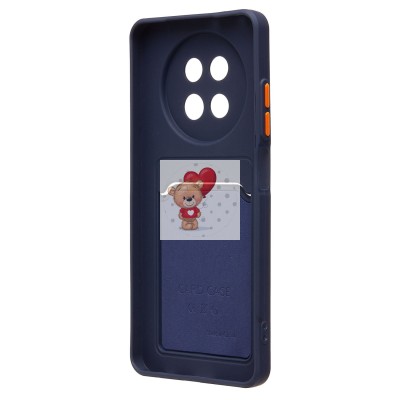 Чехол-накладка для Realme 12 5G (темно-синий) - SC337 с картхолдером Чехол-накладка для Realme 12 5G (темно-синий) - SC337 с картхолдером