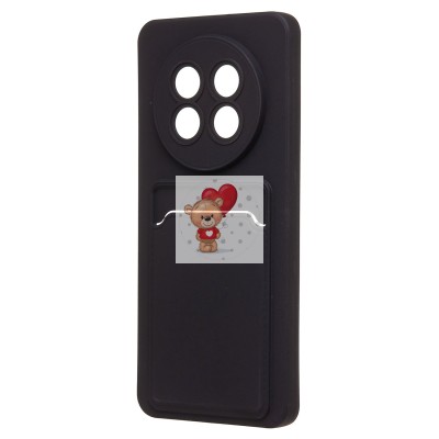 Чехол-накладка для Realme 13 Pro 5G Global (черный) - SC337 с картхолдером Чехол-накладка для Realme 13 Pro 5G Global (черный) - SC337 с картхолдером