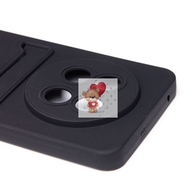 Чехол-накладка для Realme 13 Pro 5G Global (черный) - SC337 с картхолдером Чехол-накладка для Realme 13 Pro 5G Global (черный) - SC337 с картхолдером