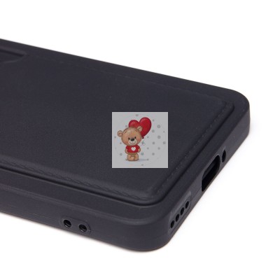 Чехол-накладка для Realme 13 Pro 5G Global (черный) - SC337 с картхолдером Чехол-накладка для Realme 13 Pro 5G Global (черный) - SC337 с картхолдером