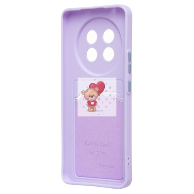 Чехол-накладка для Realme 13 Pro 5G Global (светло-фиолетовый) - SC337 с картхолдером Чехол-накладка для Realme 13 Pro 5G Global (светло-фиолетовый) - SC337 с картхолдером