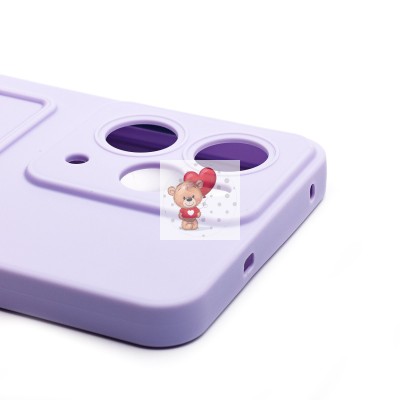 Чехол-накладка для Realme 14 5G Global (светло-фиолетовый) - SC337 с картхолдером Чехол-накладка для Realme 14 5G Global (светло-фиолетовый) - SC337 с картхолдером