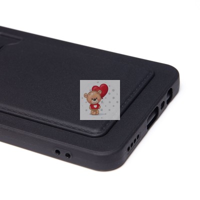 Чехол-накладка для Realme C63 4G (черный) - SC337 с картхолдером Чехол-накладка для Realme C63 4G (черный) - SC337 с картхолдером