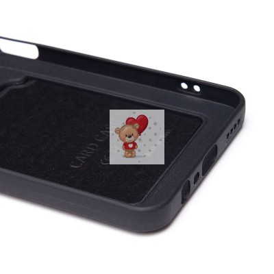 Чехол-накладка для Realme C63 4G (черный) - SC337 с картхолдером Чехол-накладка для Realme C63 4G (черный) - SC337 с картхолдером