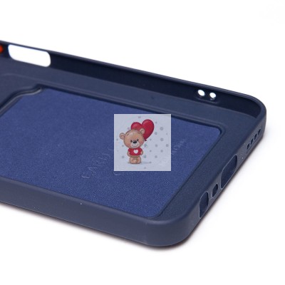 Чехол-накладка для Realme C63 4G (темно-синий) - SC337 с картхолдером Чехол-накладка для Realme C63 4G (темно-синий) - SC337 с картхолдером