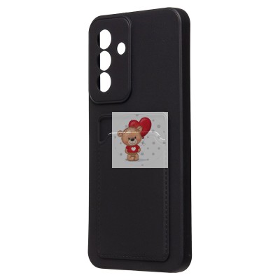 Чехол-накладка для Samsung Galaxy A26 5G (черный) - SC337 с картхолдером