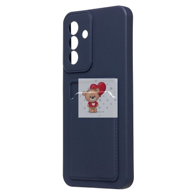 Чехол-накладка для Samsung Galaxy A26 5G (темно-синий) - SC337 с картхолдером Чехол-накладка для Samsung Galaxy A26 5G (темно-синий) - SC337 с картхолдером