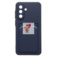 Чехол-накладка для Samsung Galaxy A36 5G (темно-синий) - SC337 с картхолдером Чехол-накладка для Samsung Galaxy A36 5G (темно-синий) - SC337 с картхолдером