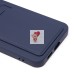 Чехол-накладка для Samsung Galaxy S25+ (темно-синий) - SC337 с картхолдером