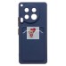 Чехол-накладка для Tecno Camon 30 5G (темно-синий) - SC337 с картхолдером