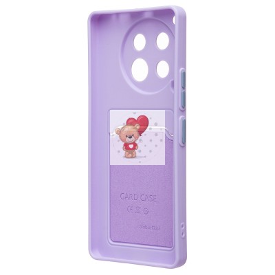 Чехол-накладка для Tecno Camon 30 5G (светло-фиолетовый) - SC337 с картхолдером Чехол-накладка для Tecno Camon 30 5G (светло-фиолетовый) - SC337 с картхолдером