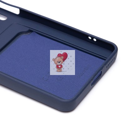 Чехол-накладка для Tecno Camon 30 Premier 5G (темно-синий) - SC337 с картхолдером Чехол-накладка для Tecno Camon 30 Premier 5G (темно-синий) - SC337 с картхолдером