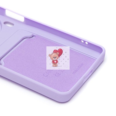 Чехол-накладка для Tecno Camon 30 Premier 5G (светло-фиолетовый) - SC337 с картхолдером Чехол-накладка для Tecno Camon 30 Premier 5G (светло-фиолетовый) - SC337 с картхолдером