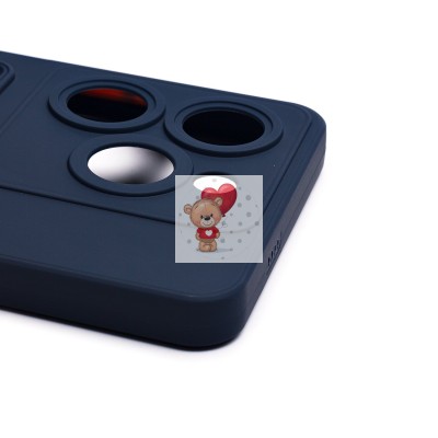 Чехол-накладка для Tecno Pop 8 (темно-синий) - SC337 с картхолдером Чехол-накладка для Tecno Pop 8 (темно-синий) - SC337 с картхолдером