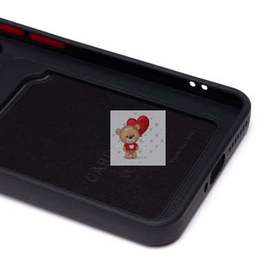 Чехол-накладка для Xiaomi 14 Pro (черный) - SC337 с картхолдером Чехол-накладка для Xiaomi 14 Pro (черный) - SC337 с картхолдером