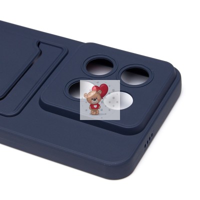 Чехол-накладка для Xiaomi 14 Pro (темно-синий) - SC337 с картхолдером Чехол-накладка для Xiaomi 14 Pro (темно-синий) - SC337 с картхолдером