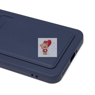 Чехол-накладка для Xiaomi 14 Pro (темно-синий) - SC337 с картхолдером Чехол-накладка для Xiaomi 14 Pro (темно-синий) - SC337 с картхолдером