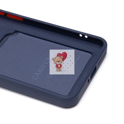 Чехол-накладка для Xiaomi 14 Pro (темно-синий) - SC337 с картхолдером Чехол-накладка для Xiaomi 14 Pro (темно-синий) - SC337 с картхолдером