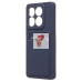 Чехол-накладка для Xiaomi 14T Pro (темно-синий) - SC337 с картхолдером Чехол-накладка для Xiaomi 14T Pro (темно-синий) - SC337 с картхолдером