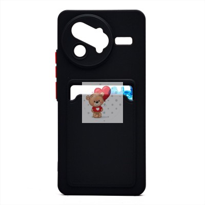 Чехол-накладка для Xiaomi Poco F7 Pro (черный) - SC337 с картхолдером Чехол-накладка для Xiaomi Poco F7 Pro (черный) - SC337 с картхолдером