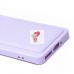 Чехол-накладка для Xiaomi Redmi Note 14 Pro 4G (светло-фиолетовый) - SC337 с картхолдером