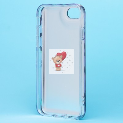 Чехол-накладка для Apple iPhone 7 - (001) (многоцветный) - SC339