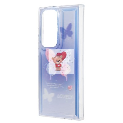 Чехол-накладка для Samsung Galaxy S23 Ultra (многоцветный) - SC339