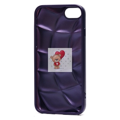 Чехол-накладка для Apple iPhone 7 (темно-фиолетовый) - SC340