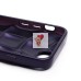 Чехол-накладка для Apple iPhone 7 (темно-фиолетовый) - SC340