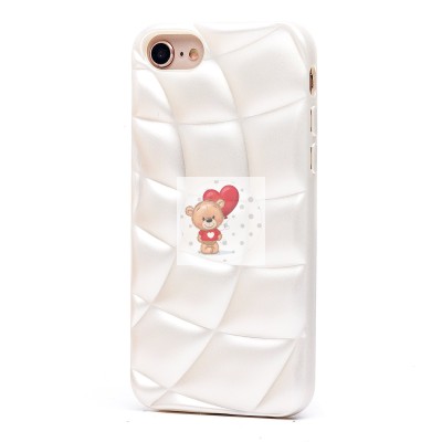 Чехол-накладка для Apple iPhone 7 (белый) - SC340